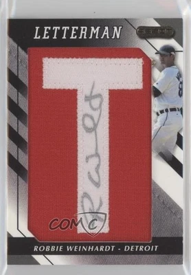 2008 Razor Letterman Robbie Weinhardt #ROW-T Auto - Image 1 of 2