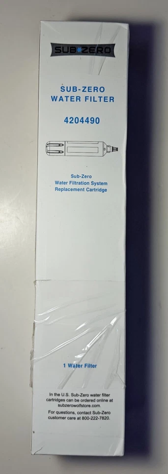 Sub-Zero 4204490 冰箱滤水器 正品 替换滤芯 — 第 1/1 张图片