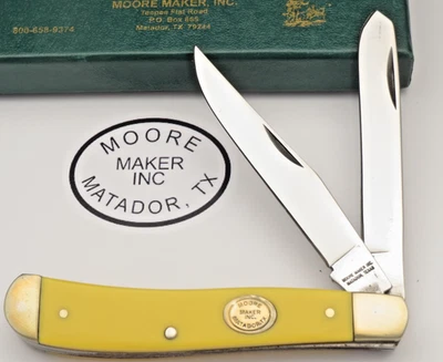 Navaja de bolsillo MOORE MATADOR TEXAS 2013 - #3201 Trapper acero al carbono (#5) Foto 1 de 4