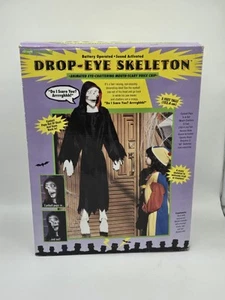 Vintage Fun World Electronic Drop Eye Skeleton Decor Animated Halloween - Picture 1 of 4