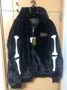 VANSON Fur ZIP Jacket Bone nvsz-2020 XXL - Picture 1 of 10