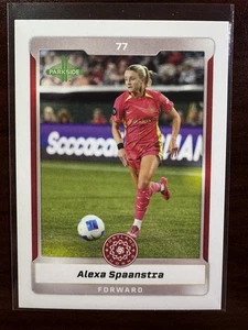 Parkside NWSL 2025 Vol. 1 #91 Alexa Spaanstra - Portland Thorns FC - Imagen 1 de 2