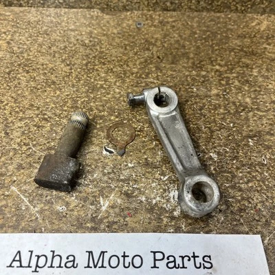 Brazo de freno trasero Yamaha XT550 82 hendiduras eje 1982 Foto 1 de 4