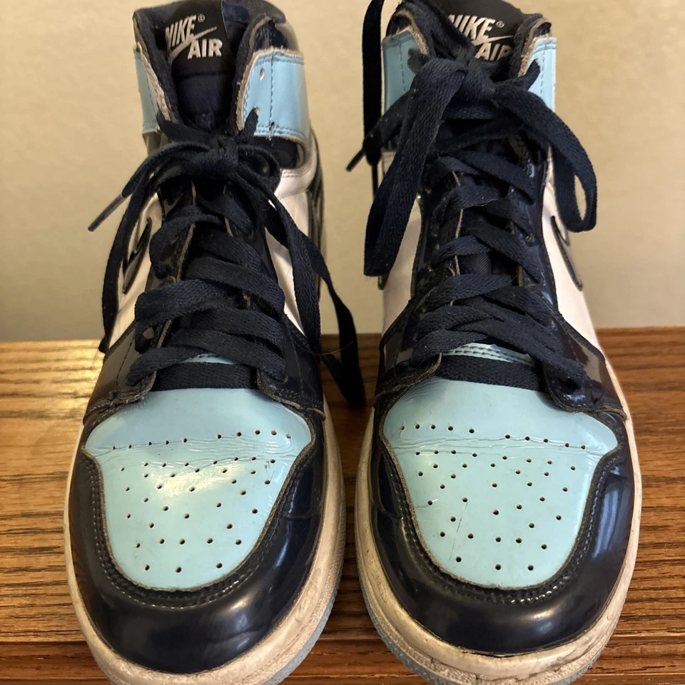 Mujer Talla 8 - Air Jordan 1 Retro OG Alto Azul Chill W Foto 1 de 4