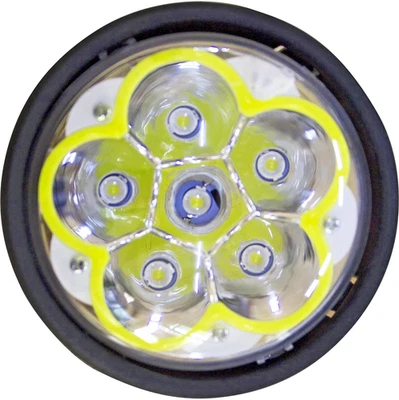 Juego de par de luces antiniebla Freightliner Columbia 6 LED cada una con anillo de luz de circulación Foto 1 de 3