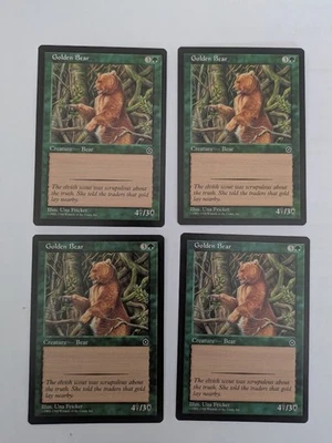 4 Golden Bear Portal 2nd Age MTG NM Free shipping with tracking - Image 1 of 2