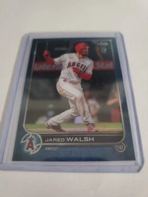 2022 Topps Chrome Ben Baller Blue Angels Jared Walsh 46/75 - Image 1 of 3