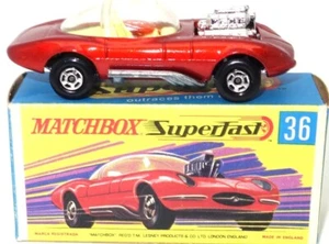 LESNEY MATCHBOX NO. 36 "DRAGUAR" JAGUAR - MINT BOXED - Picture 1 of 5
