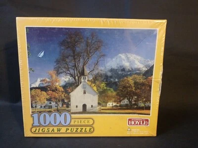 Rompecabezas Martins Capilla Tirol Austria Hoyle 1000 Piezas 19.25" x 26.75" Nuevo Foto 1 de 4