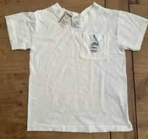 Vtg 90s ENUF International Embroidered Single Stitch T-Shirt Youth Small NWT - Picture 1 of 5