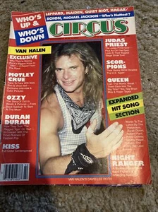 Circus Magazine (May 1984)Van Halen- Motley Crue- Priest- Queen- Rush- Ozzy - Picture 1 of 3
