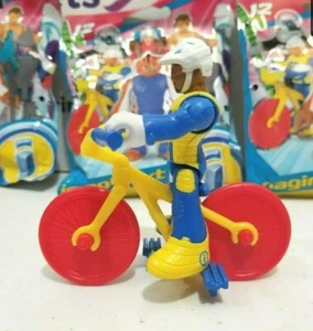 Fisher-Price Imaginext Blind Bag Series 12 - Cyclist Bike Racer # 64 NEW Sealed - Bild 1 von 3