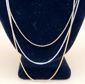 De colección. Collar Sarah Coventry 1980 "Elegant Trio" - Imagen 1 de 6