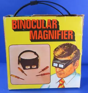 Lupa binocular vintage años 60 Hong Kong con caja original - Imagen 1 de 5