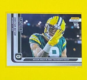 2022 Panini Instant Christian Watson ROOKIE CARD 1/331 SP Packers #109 RC 🔥