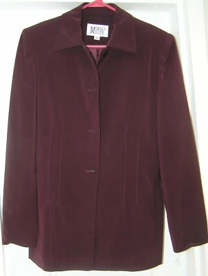 MORGAN MILLER 外套外套衬里勃艮第 8 — 第 1/3 张图片