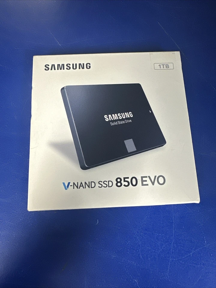 NEW Samsung 850 EVO 1TB MZ-75E1T0B Flash SSD | 3D V-NAND  - Image 1 of 1