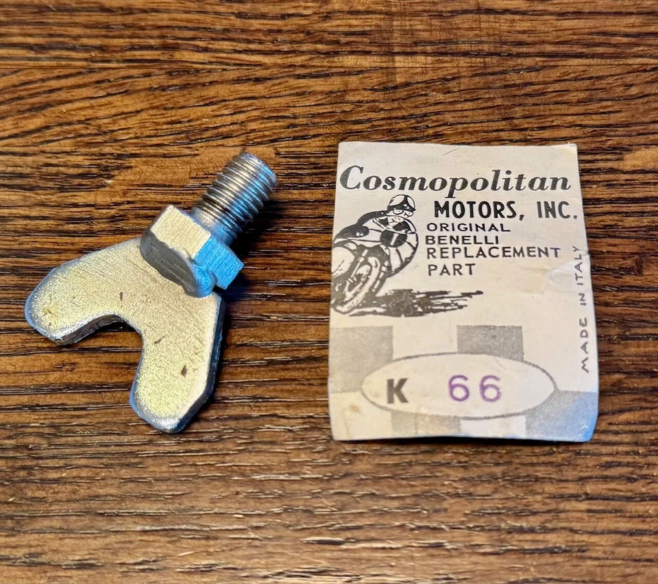 BENELLI DYNAMO VOLCANO HURRICANE 手把安全翼螺栓 NOS — 第 1/1 张图片