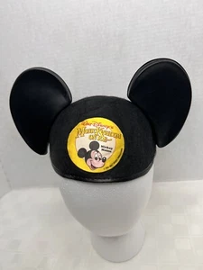 Rare VTG Magic Kingdom On Ice Mickey Mouse Ears Felt Hat Disney Original 1983 - Picture 1 of 3