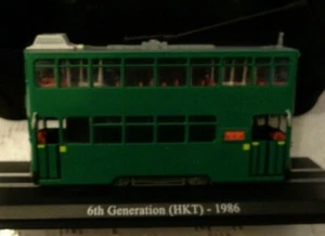DIE CAST MODELLINO TRAM 6TH GENERATION HKT 1986 - Imagen 1 de 3