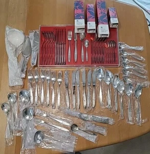 WMF 🌼 Tafelbesteck RIO 🌼 12 Personen 🌼 SILBER "Patent 90" 🌼 72 Teile 🌼 NEU - Bild 1 von 12