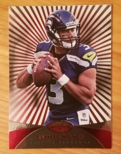 2nd Yr. Russell Wilson 2013 Certified Platinum Red Parallel Football Card - Picture 1 of 2