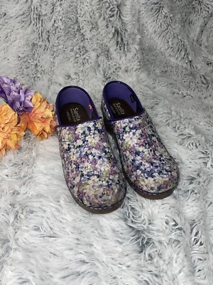 Zuecos Sanita Danés Veganos Estampado Floral Floral Talla 36 Foto 1 de 4