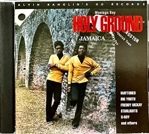 Alvin Ranglin's GG Records HOLY GROUND CD (Disc MINT) U-Roy, Big Youth, etc - Picture 1 of 3
