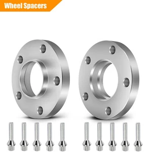2Pc 20mm 5x120 12x1.5 For BMW E90 E91 E92 E93 M3 M5 328i 550i 730i Wheel Spacers - Picture 1 of 11