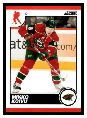 2010 Score  #246 Mikko Koivu - Minnesota Wild - Image 1 of 2