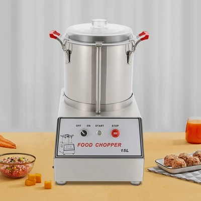 1400W Commercial Stainless Steel Food Processor Electric Food Chopping Machine - Image 1 of 4