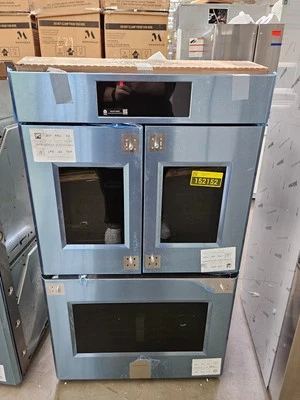 GE Monograma ZTDX1FPSNSS 30" Acero Inoxidable Doble Pared Horno NOB #152152 MPA Foto 1 de 4