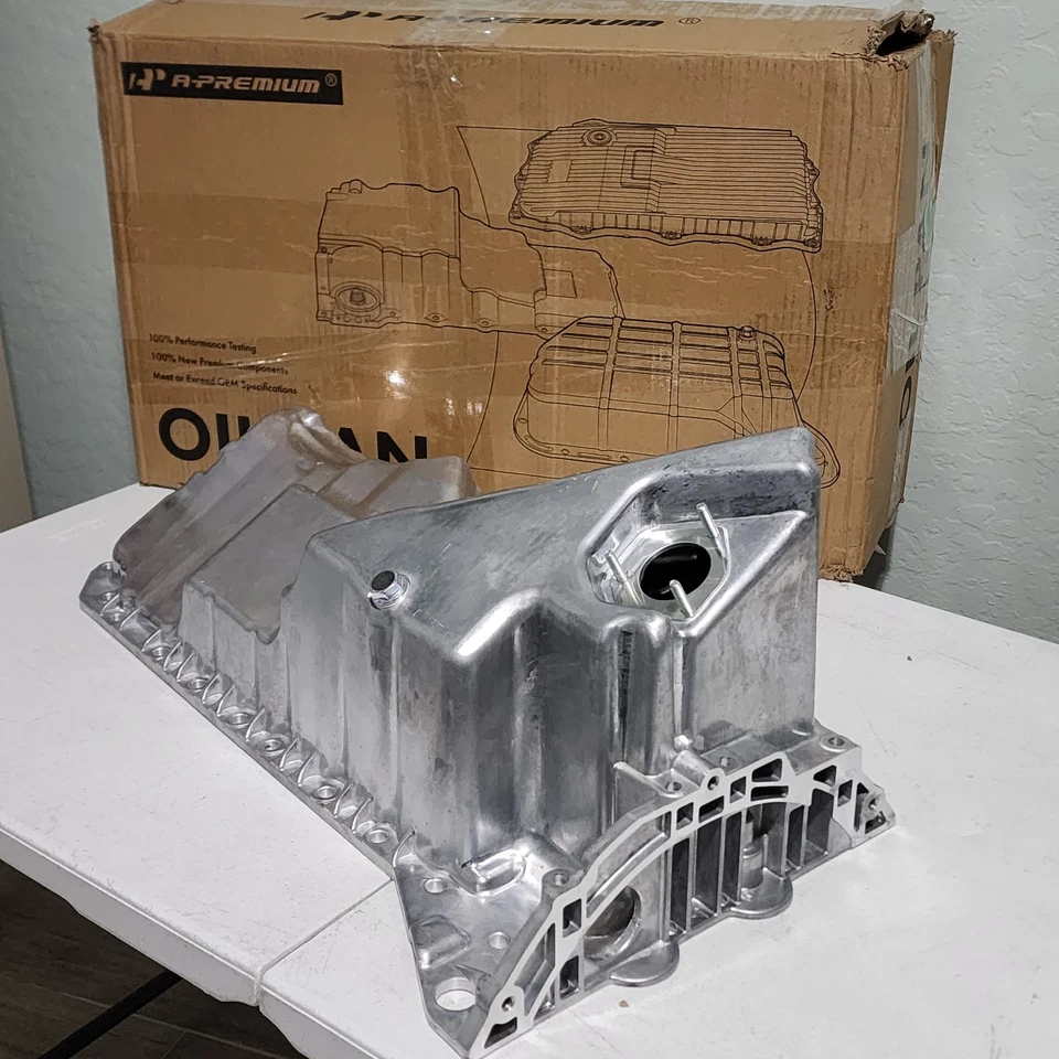 Para BMW F01 F07 F10 528i 535i 640i 740i 740Li ActiveHybrid 5/7 cárter de aceite L6 3,0 L Foto 1 de 4