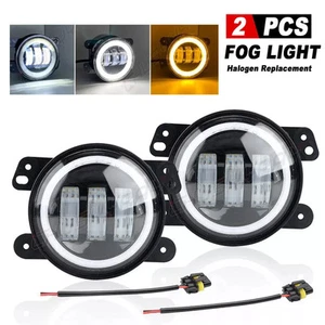 Pair Bumper LED Fog Lights Fit For Ford 2009 2010 2011 2012 2013 2014 F150 - Picture 1 of 9