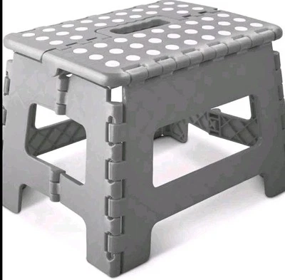 Heavy Duty Folding Step Stool for Children and Adults - Non-Slip Portable  - Image 1 of 4
