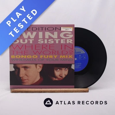 Swing Out Sister Where In The World Limited Edition 10" Vinyl Record - EX/VG+ - Image 1 of 4