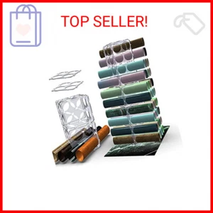 Vinyl Storage Rack Clear Vinyl Roll Storage Organizer Store Up to 40 Rolls for C - Picture 1 of 2