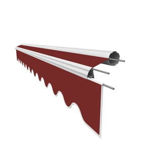 Markisenstoff 5x3m Markisentuch Markisenbespannung mit volant Farbe Auswahl UV - Bild 1 von 52