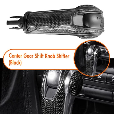 Car Carbon Fiber Gear Shift Knob Shifter For Porsche Macan 2014-2021 2015 - Image 1 of 4