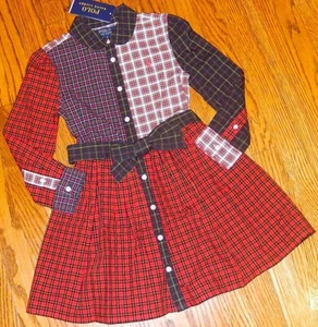 POLO RALPH LAUREN AUTHENTIC TODDLERS GIRLS BRAND NEW ORIGINAL DRESS Size 3T, NWT - Picture 1 of 4