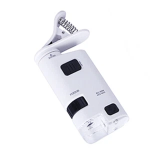 40X-60X focus Magnifying Magnifier Microscope Loupe LED for Coin Jeweler Jewelry - Picture 1 of 10