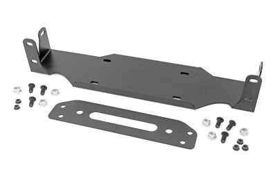 Winch Mounting Plate for 18-25 Jeep JL Wrangler w/OE Modular Steel Bumper 10652 - Image 1 of 4