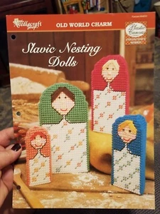 The Needlecraft Shop Old World Charm Slavic Nesting Dolls Plastic Canvas... - Bild 1 von 1