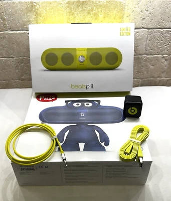 Altavoz Bluetooth Beats Pill RARO AMARILLO NEÓN (Edición Limitada SELLADO) Foto 1 de 4