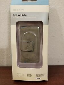 Belkin Folio Case For Ipod Nano F8Z092-TB, gray , NOS!