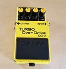 Boss OD-2 OD2 Turbo Over Drive Vintage Guitar FX Pedal Made In Japan - FREE POST