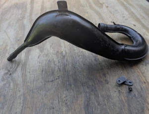 Yamaha YZ125 1984 OEM escape silenciador cabezal - Imagen 1 de 16