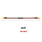 1pcs Ebike Electric Bicycle Battery XT60 Female/Male Extend Cable 30cm 14AWG UK