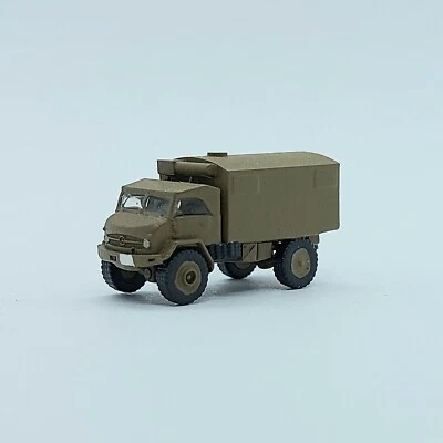 Spur N 1:160 Unimog Koffer Katastrophenschutz Bund ZB Kats khaki bemalt lackiert - Bild 1 von 3