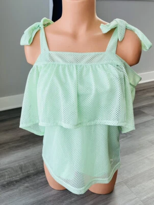 Camisa Atlética PUMA Verde Malla Hombro Frío Forrada S Nueva Con Etiquetas  Foto 1 de 4